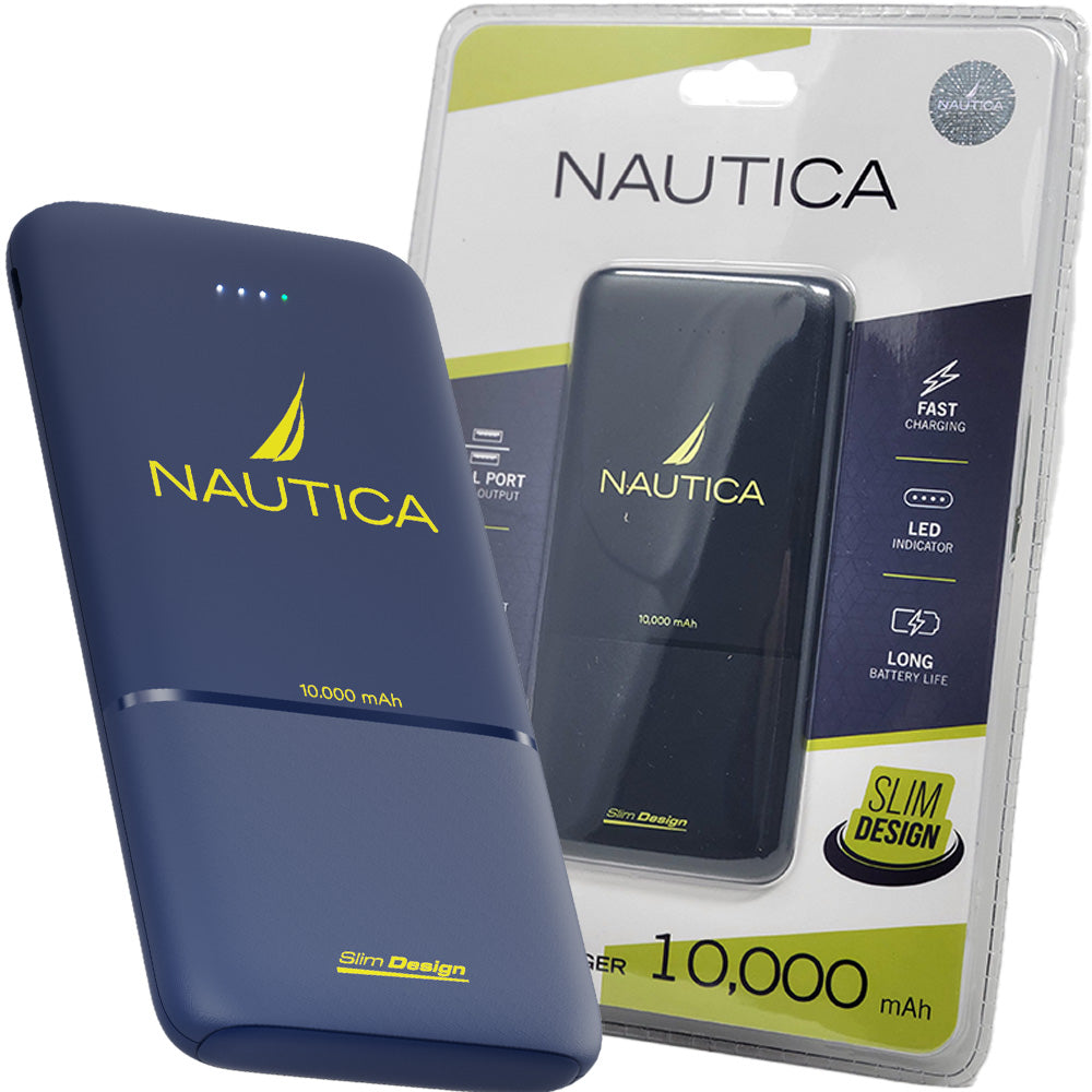 Nautica PB210 (10,000 mAh) Power Bank - Navy - New