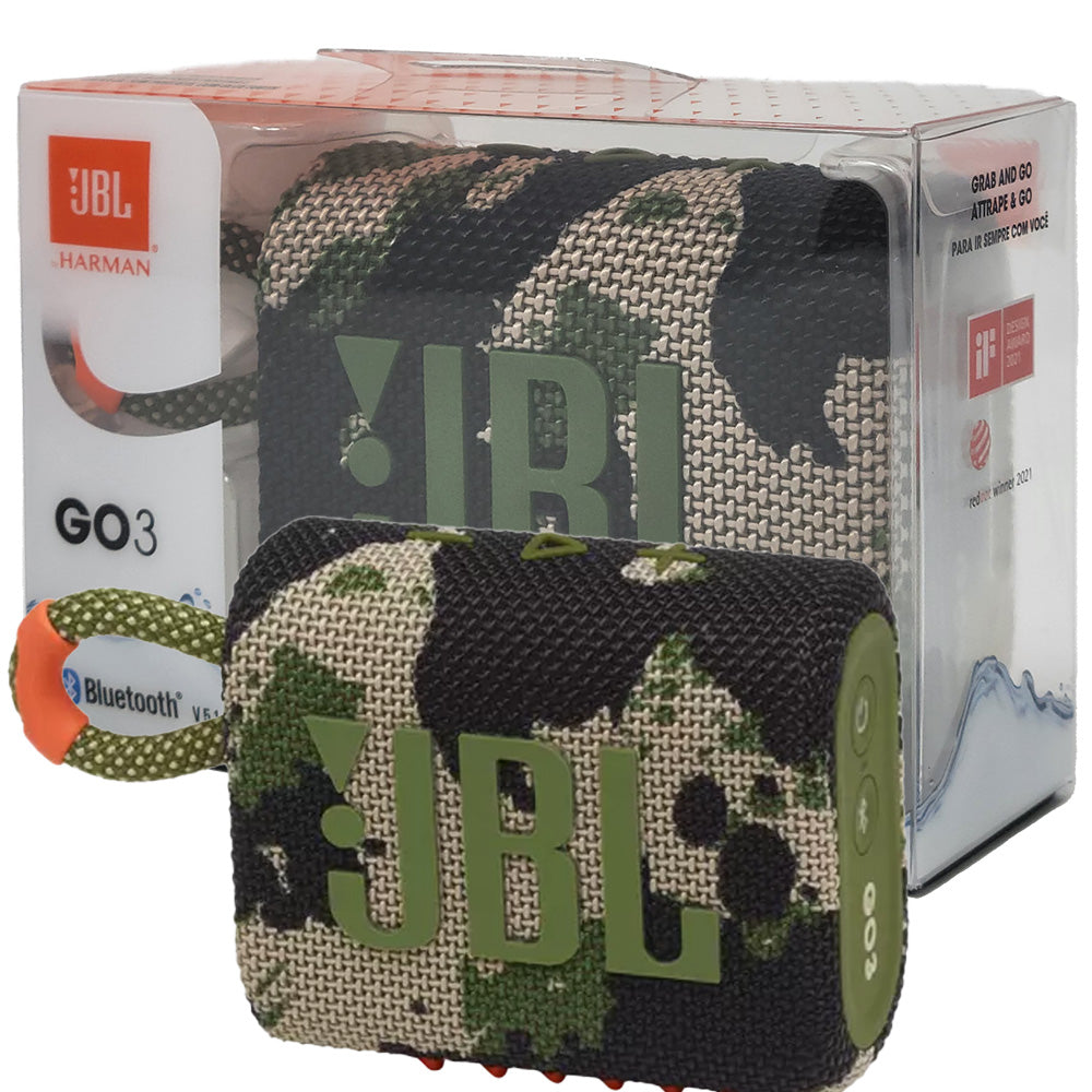 JBL Go 3 - Camo Green - New