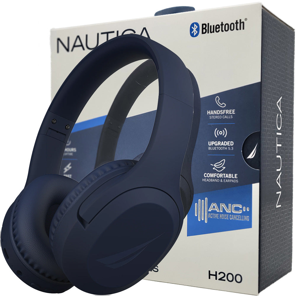 Nautica H200 Wireless Headphones - Navy - New