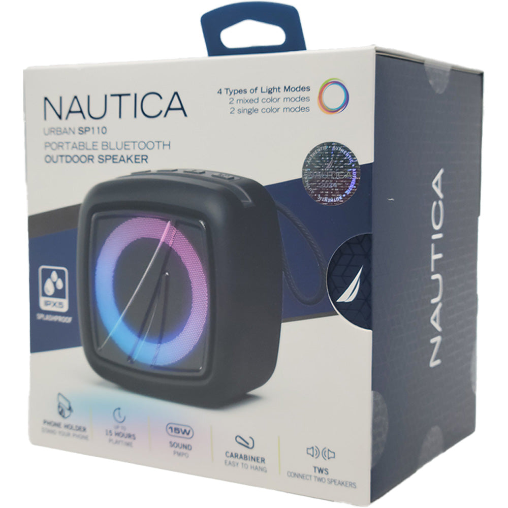Nautica SP110 Portable Speaker - Black - New