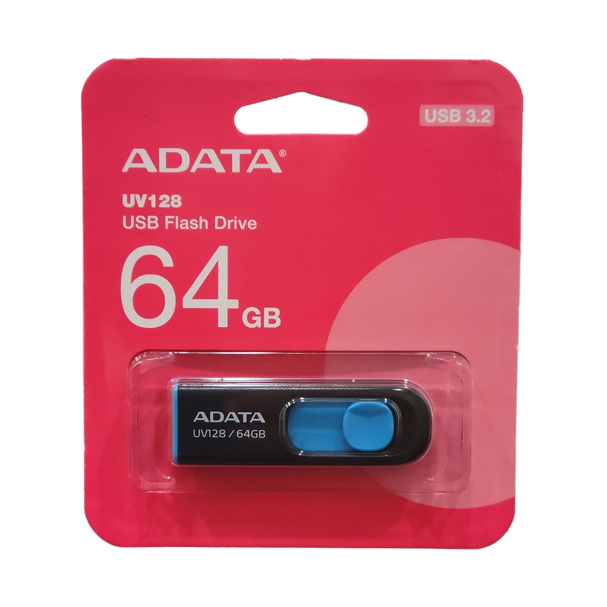 Adata 64GB USB Drive - Blue - New