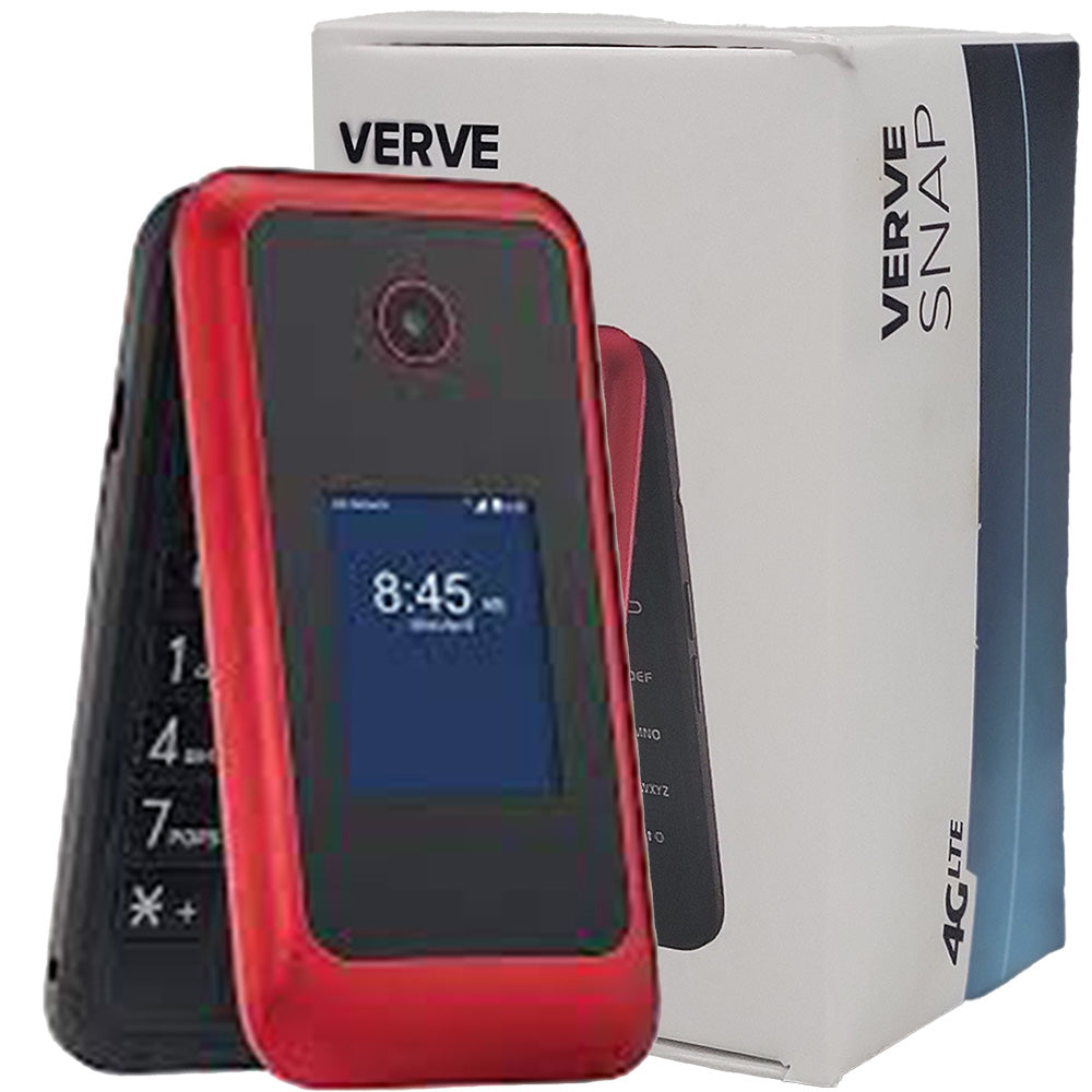 ZTE Verve Snap 8GB - Red - New