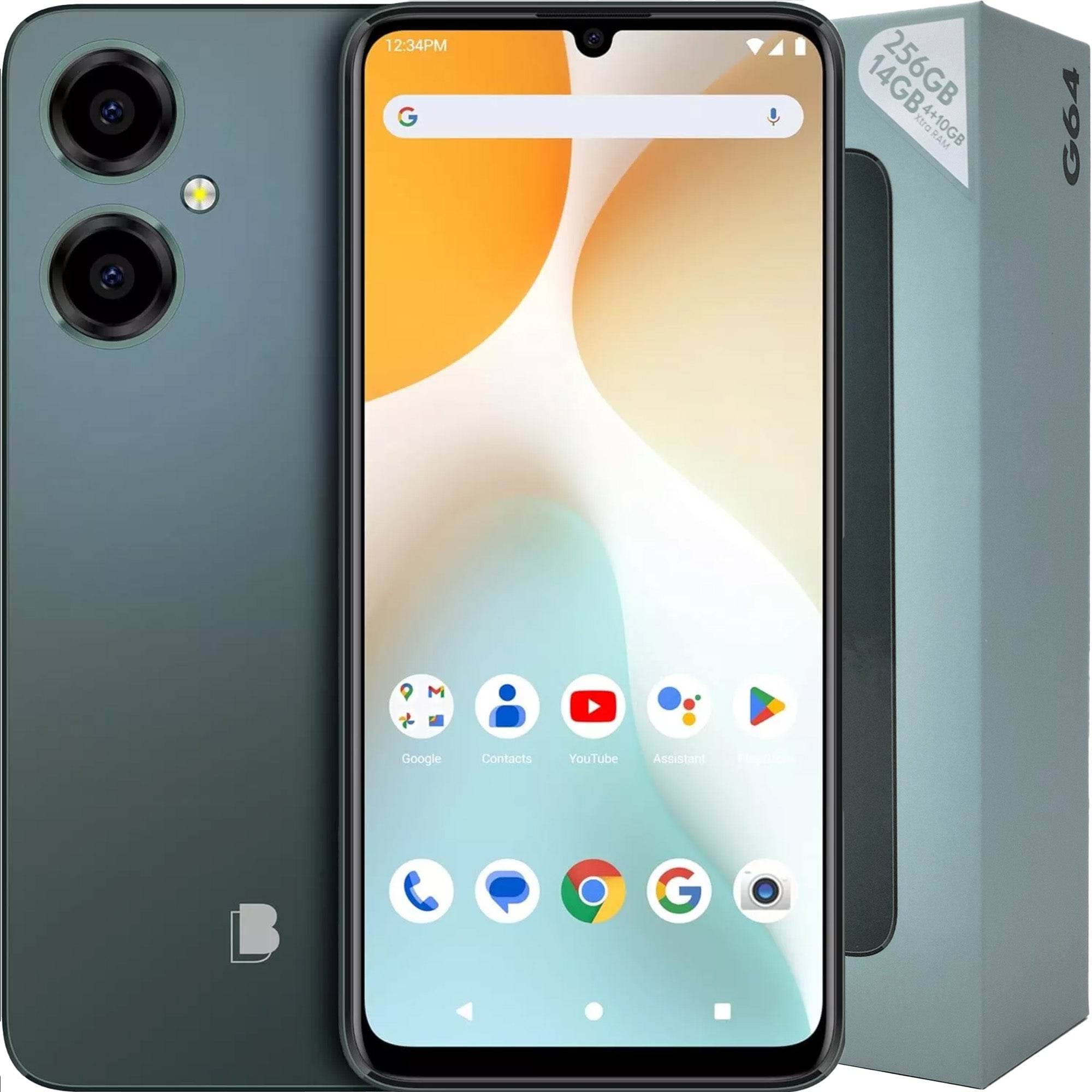 BLU G64 256GB - Green - New