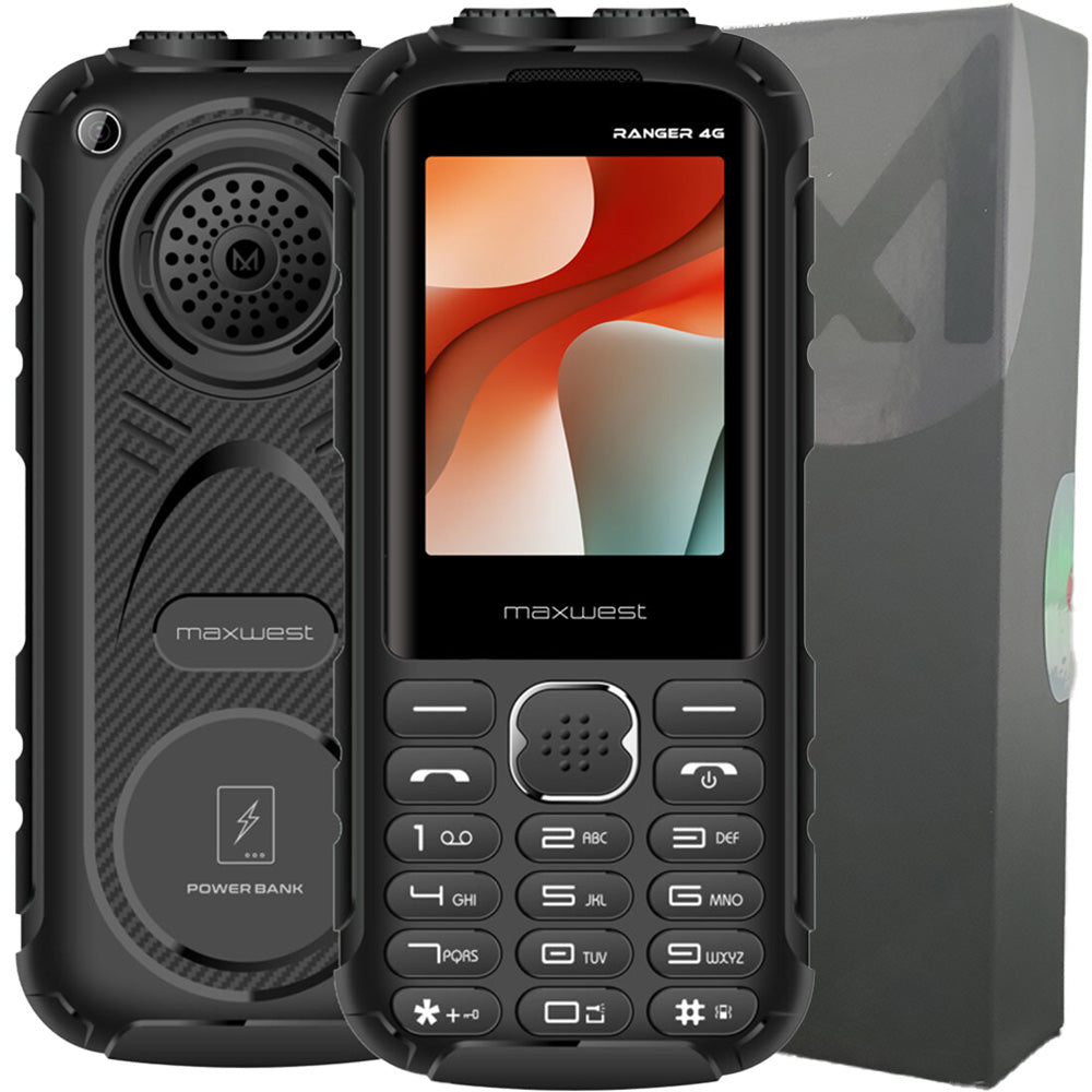 Maxwest Ranger 4G - Black - New