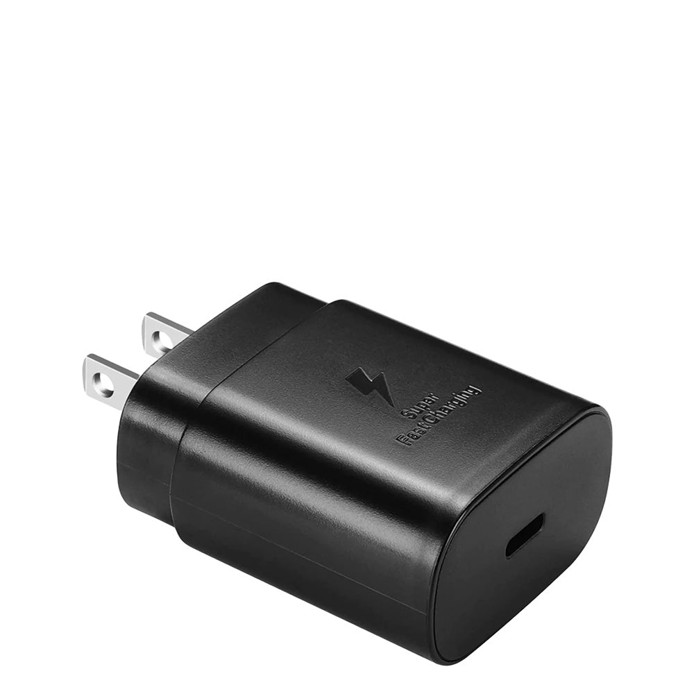 Samsung 25W USB-C Wall Charger - Black - Bulk - New