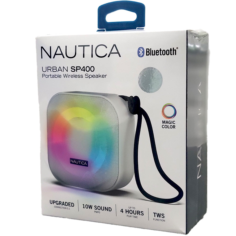 Nautica SP400 Wireless Speaker - White - New