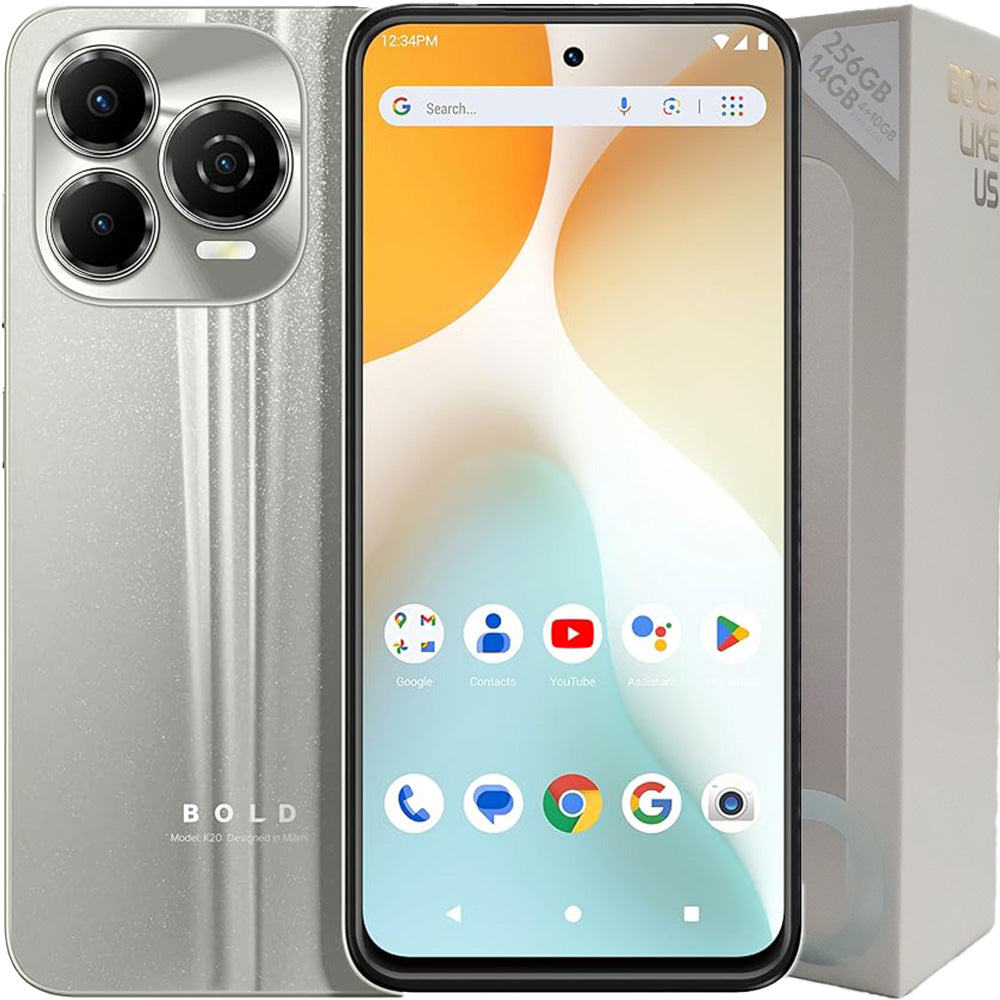 Blu Bold K20 256GB - Silver - New