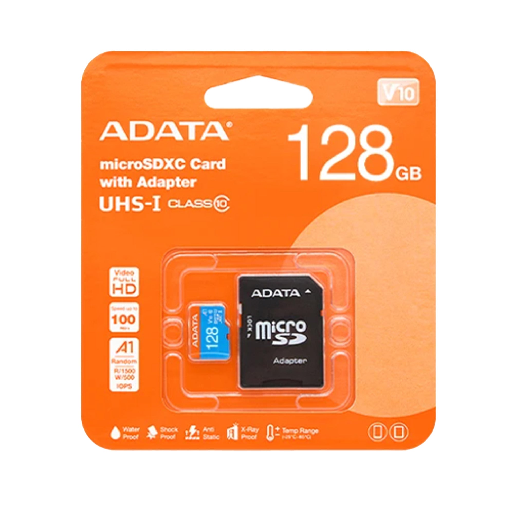 Adata 128GB MicroSD Card - Black - New