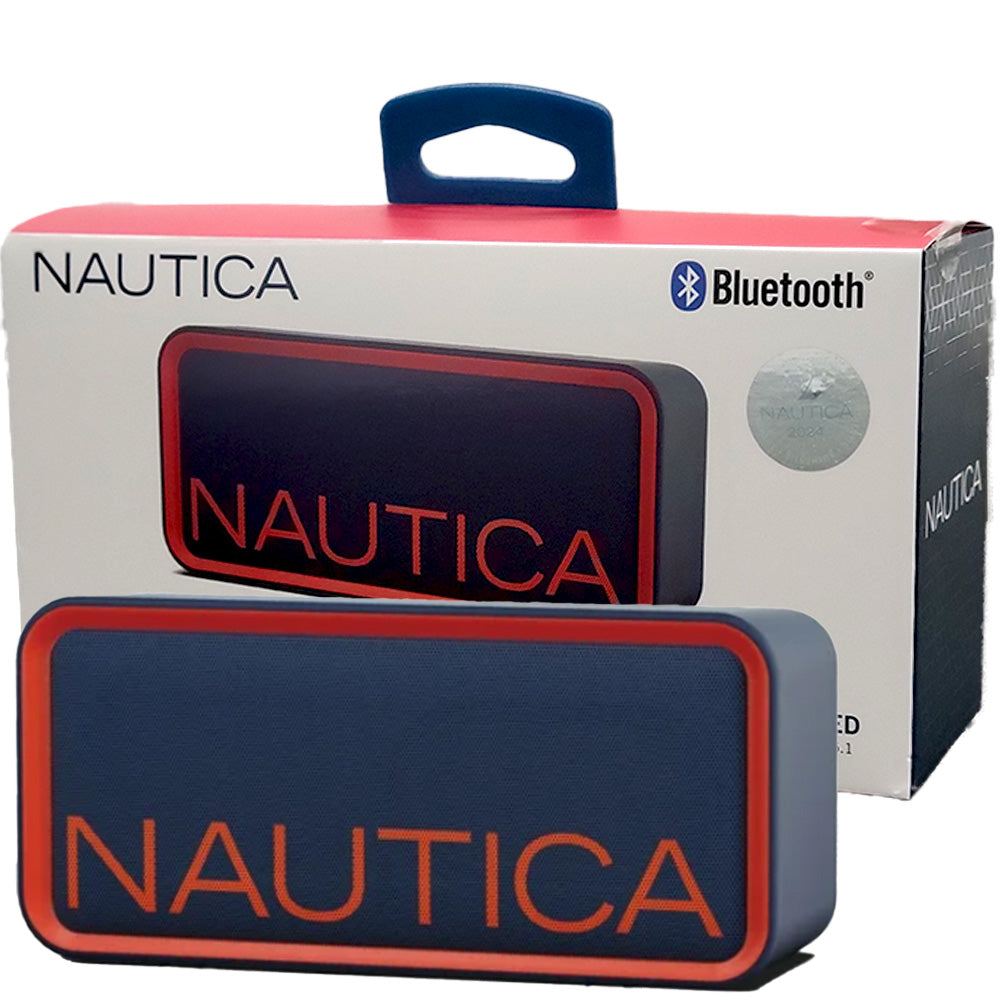 Nautica SP100 Portable Speaker - Navy Red - New
