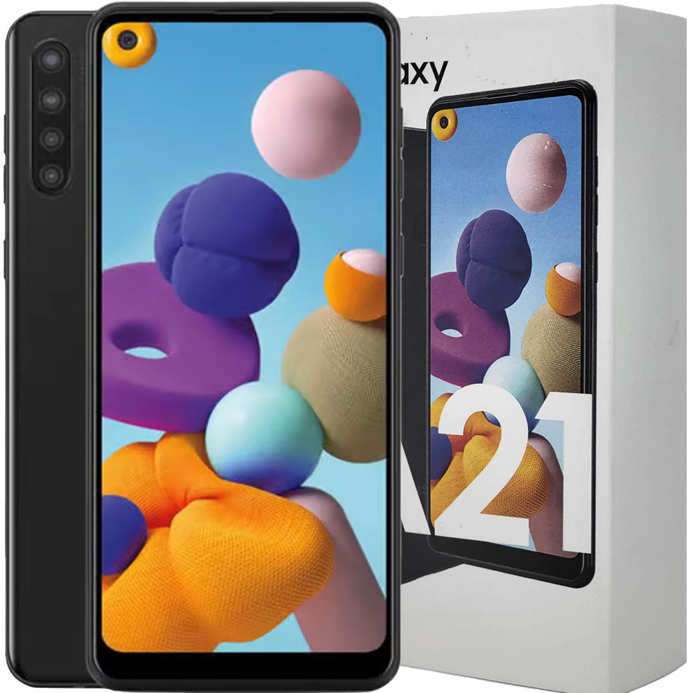 Samsung A21 32GB - Black - Certified Pre-Owned