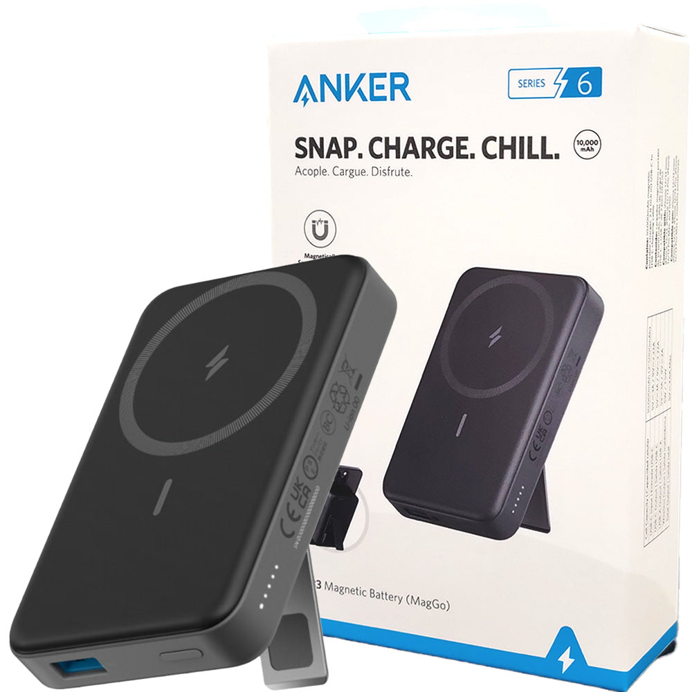 Anker MagGo 10K mAh Portable Charger - Black - New