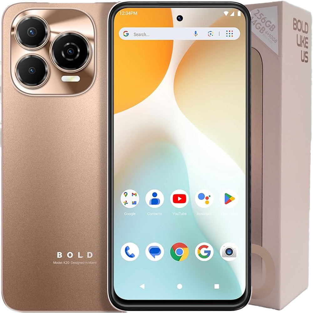 Blu Bold K20 256GB - Gold - New