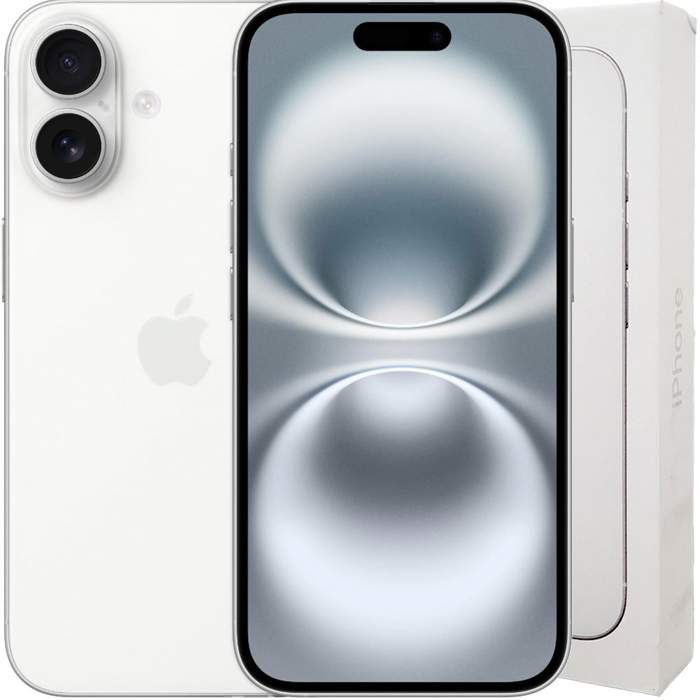 iPhone 16 128GB - White - New Re-Kitted