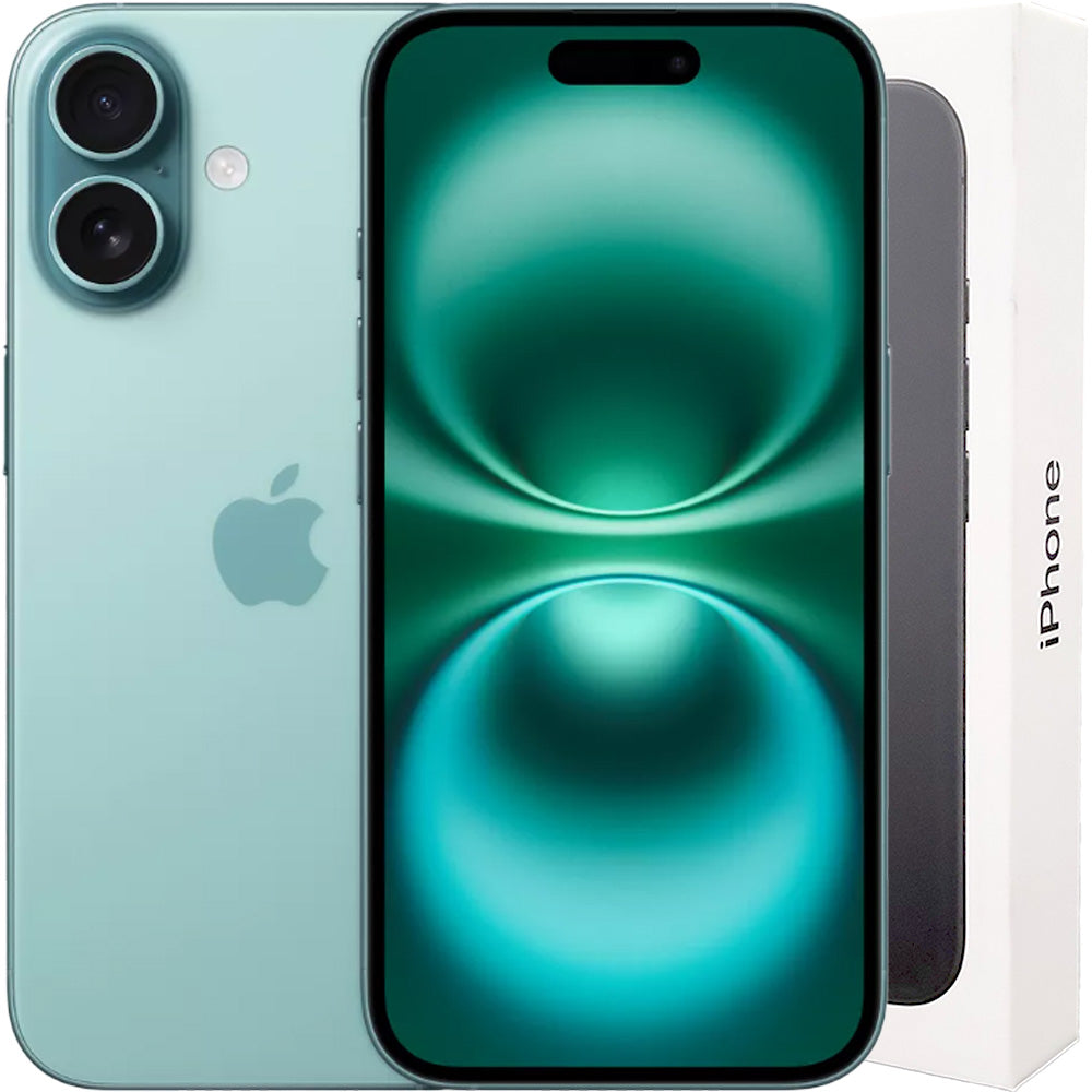 iPhone 16 128GB - Teal - New Re-Kitted